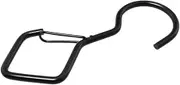 S Hook with Safety Buckle Heavy Duty Metal Plant Hanger for Outdoor Indoor Use for Kitchen Utensils Garden Tools and More Reliable Secure Design