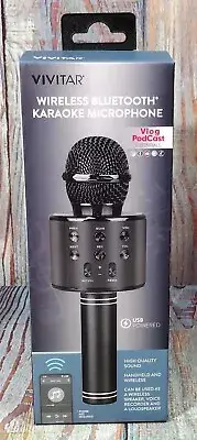 Vivitar Wireless Bluetooth Karaoke Microphone - BRAND NEW