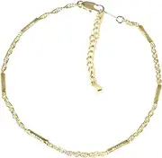 [Maya J] Twist2 Yellow Anklet, Metal, no gemstone