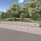 vidaXL Gabion Wall with Covers Galvanised Steel 900x50x50 cm BMG