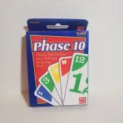 Phase 10 rummy-type card game 2004 Fundex Game Family Fun Sealed in box