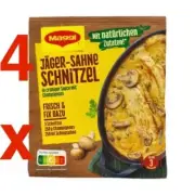 Maggi JAGER SAHNE SCHNITZEL Creamy Schnitzel Sauce 4 packets FREE SHIPPING