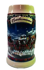 2003 Budweiser Brewery Holiday Stein New in Box with Certificate of Authenticity