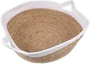 BESPORTBLE 1pc Summer Bed Natural Cat Sleeping Nest for Home Use Comfortable Kitten Resting Bed Durable and Healthy Material for Play and Sleep