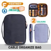 Travel Electronic Accessories Cable Organizer Bag Case USB Charger Storage Pouch