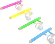 JOINPAYA 20pcs Blow Ball Rod Floating Globe Creative Blow Ball Floating Blow Random Color