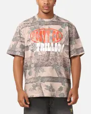 [POST MALONE] Post Malone Posty Co Camo T-shirt Camouflage - Size S S Camouflage
