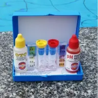 在飛比找蝦皮購物優惠-#熱賣游泳池水質檢測測水試劑OTO測試劑PH值餘氯測試盒酸堿