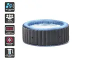 Inflatable Portable Outdoor Hot Tub 2.04m x 0.70m Jacuzzi Massage Spa (Bergen, 6 Persons)