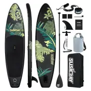 [EU Direct] WaveRite 335*81*15cm Inflatable Stand Up Paddle Board Surfboard Complete Paddleboard Accessories Adjustable