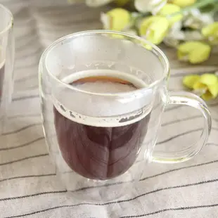 【Royal Duke皇家公爵】雙層隔熱玻璃杯-二入組(馬克杯 咖啡杯 雙層玻璃 果汁杯 水杯) (4.6折)