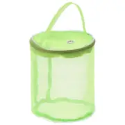 Yarn Storage Bag Portable Crochet Knitting Bag Mesh Basket Organizer Tote Green