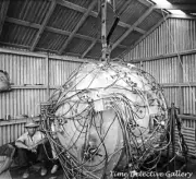 The Wolrd's First Nuclear Atomic Bomb "The Gagdet" - 1945 - Vintage Photo Print