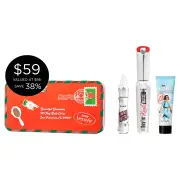 Benefit Cosmetic Stamp of Beauty Mascara 3 Piece Gift Set