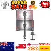HEMUDU Dual Monitor Articulating Desk Mount Arm Stand C Clamp Supports 13-32" AU