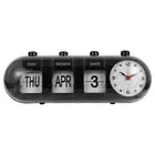 Page-Flip Clock Calendar Capsule Simple Wall Clock Digital Desk Clock3112