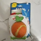 Bark Dog Toy Squeak Fetch Orange Juice Barkbox All Dog Sizes