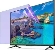 Anti Glare TV Screen Protector for 32-75 inch, Matte Anti Reflection Anti-Blue Light No Bubbles Filter Film, Easy to Install for Samsung, Sony, Sharp, LG, Etc / 32in 698x392mm
