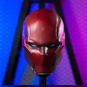 Batman: Arkham Knight Red Hood Jason Todd Helmet Robin Cosplay Mask Head Cover