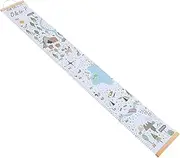 EXQUIMEUBLE Nursery Height Ruler Wall Hanging Chart Removable Growth Measurement for Cartoon Wall Decor for Bedroom Playroom and Classroom