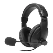 Laser USB Headset with Boom Mic - for Gaming & Office PC - Mac - Laptop - PS4 - Xbox