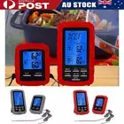 Digital BBQ Meat Thermometer Probes Wireless Remote Barbecue Cooking Thermometer