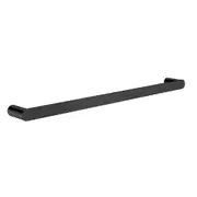 Meir Curvae Single Towel Rail 600mm Matte Black MRTR-3S60N
