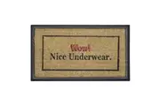 Solemate Nice Underwear 40x70cm Themed Stylish Durable Outdoor Front Doormat