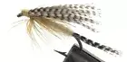 10 Flies - Wet Light Cahill on a Bronze 8 Mustad Hook