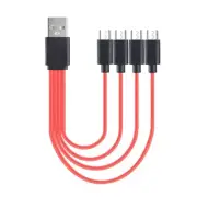 Micro USB Cable 4 in 1 Charging Cable Micro USB Adapter Cable Data Sync