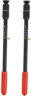 Brake Pad Thickness Gauge Tread Depth Indicator Automotive Tool Set Easy to Use for Car Brake Pad Inspection