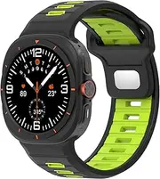 [AEHON] Sports Silicone Strap For Samsung Galaxy Watch Ultra 47mm Soft Loop Two Color Band For Samsung Galaxy 7 Ultra No Gaps Watchbands