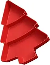 GRADENEVE Candy Plate Dried Fruit Container Dessert Display Tray Christmas Tree Plate Snack Storage Plate Household Fruit Storage Container Snacks Storage Plate Candy Holder Snack Tray