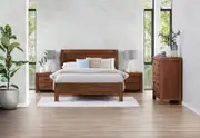 SILVERWOOD 4 Piece King Tall Chest Bedroom Suite