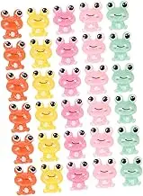CANIGHT 30Pcs Frog Shaped Push Pins for Cork Board Resin Thumbtacks for Office Crafts and Daily Use Lightweight and Compact Decorative Tacks