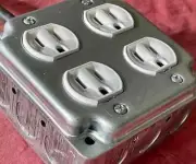 DUAL DUPLEX EXTENSION CORD Four Leviton Outlets 15A, 8’ Cord 300W & 3-Wire Plug