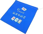 TOVINANNA Portable Mahjong Storage Large Drawstring Bag Mahjong Tiles Organizer Pouch