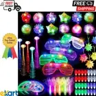 83PCs LED Light Up Toy Party Favors Glow In The Dark,Party Supplies Bulk