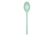 TOVOLO FLEX CORE SILICONE SLOTTED DEEP SPOON LIGHT AQUA