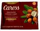 Caress Bar Soap Shea Butter & Brown Sugar, 8 x 3.75 oz Bars