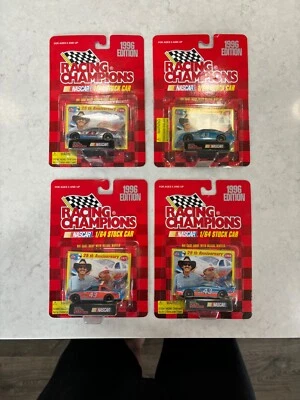 Richard Petty/Bobby Hamilton 25th Anniversary 4-car set - 1996 Racing Champions