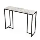 Real Marble Top Movable Coffee Table Side Table Nightstand Hall Console Table AU