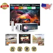 Compact Home Cinema Projector - 15000 Lumens, WiFi & Bluetooth Compatibility