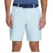 Walter Hagen Men's 9" Inseam Performance 11 Micro Lines Golf Shorts Size 36
