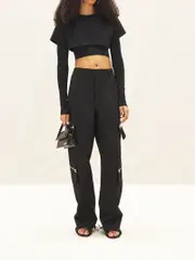 Jacquemus Le Double T-shirt in Black