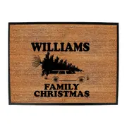 Family Christmas Williams - Funny Novelty Doormat Man Cave Floor mat