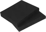 Kisangel 2pcs Speaker Isolation Pad Sound High Insulation Deadening Acoustic Pads Density Reduction Absorbing Speaker Isolation Tool Speaker Isolation Cushion Foam Black