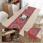 High Quality Table Cloth Table Runner Dining Mat Moon Linen Table Flag
