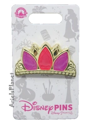 2024 Walt Disney World Parks Princess Tangled Rapunzel Crown Tiara Pin