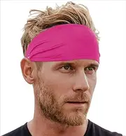 [Tough Headwear] Mens Headband - Guys Sweatband & Sports Headband for Running, Crossfit, Working Out and Dominating Your Competition - Ultimate Performance Stretch & Moisture Wicking
